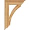 Ekena Millwork Thorton Traditional Rough Sawn Bracket, Western Red Cedar, 6"W x 28"D x 40"H BKT06X28X40THR01RWR - alternate 2